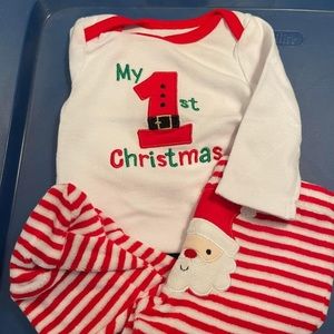 Baby’s First Christmas outfit